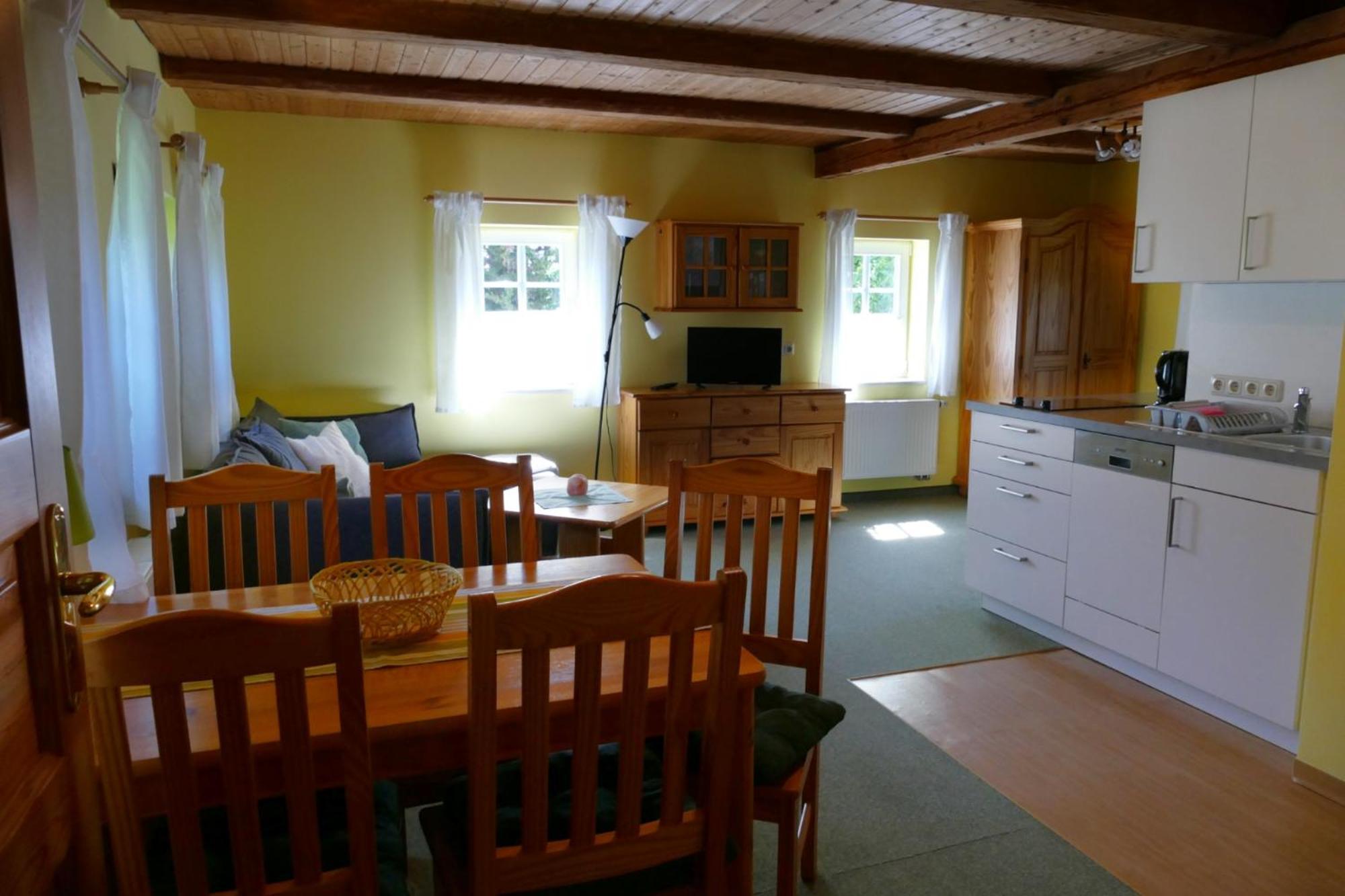 No.5 - Ferienwohnung Schkade Kleingiesshubel الغرفة الصورة